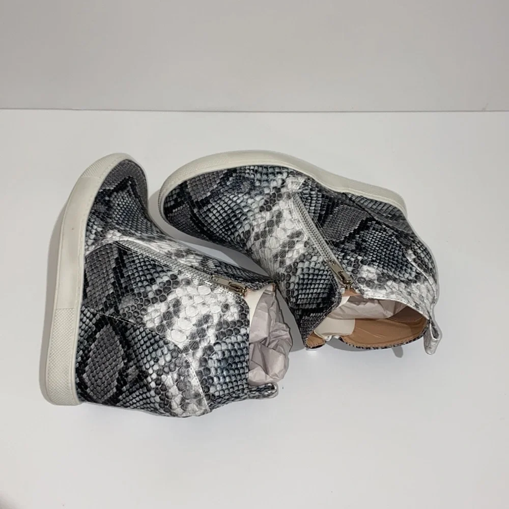 High-Top Wedge Sneakers.